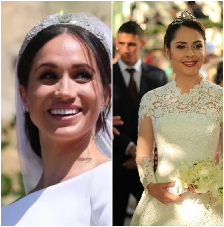 Përkrah Kate dhe Meghan Markle- it: Fustani i Elia Zaharias, në