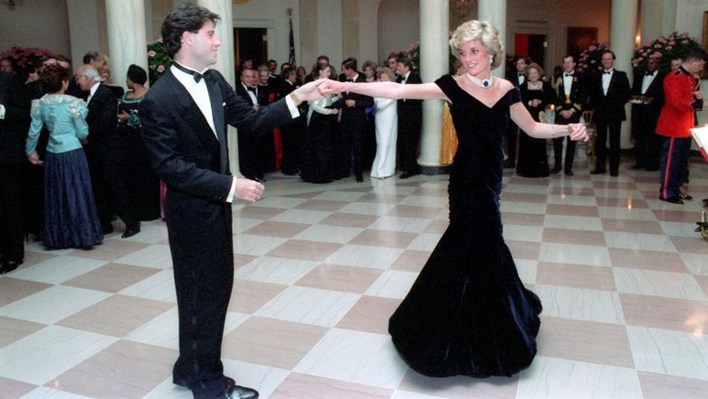 Lady Diana&#39;s Controversial Dress: What Happened When She Dance With John