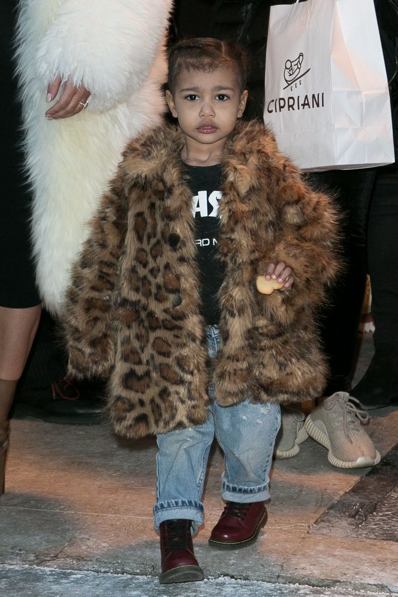 North West, 6 vjeçe, ka më shumë stil se gjithë