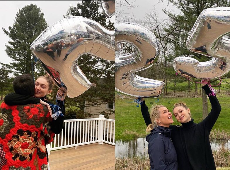 Gigi Hadid zbuloi gjininë e bebit gjatë festës së