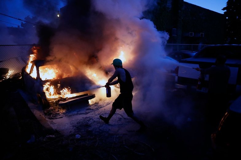 Amerika në kaos: Protestat e ashpra, sjellë përmes fotove