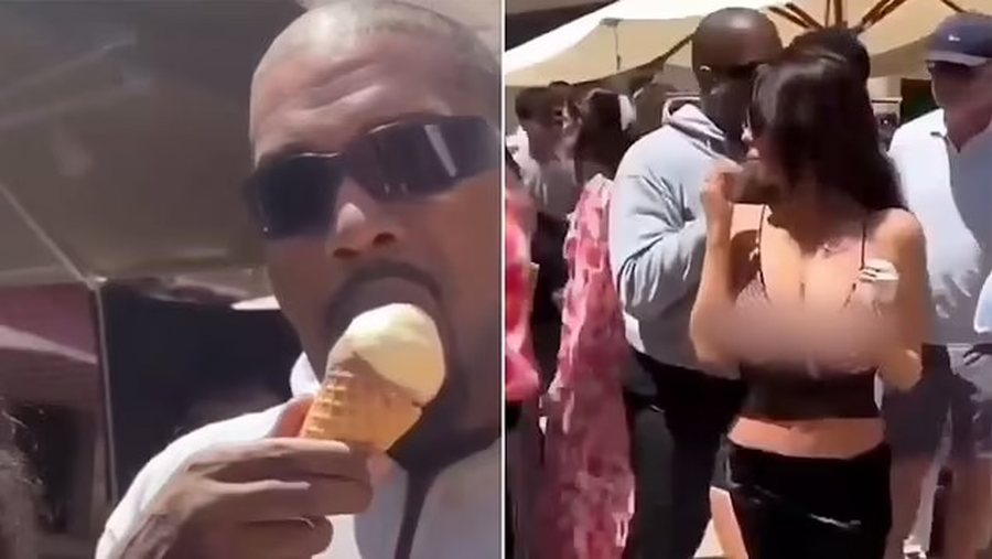 Bianca Sensori shfaqet (sërish) e veshur si Kim Kardashian, por të