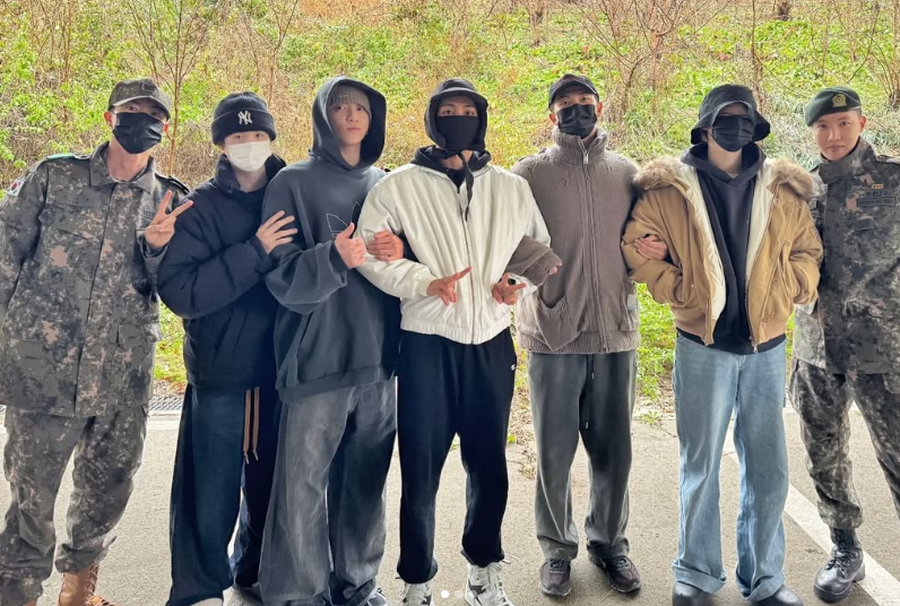 Yjet e BTS përfundojnë shërbimin ushtarak dhe