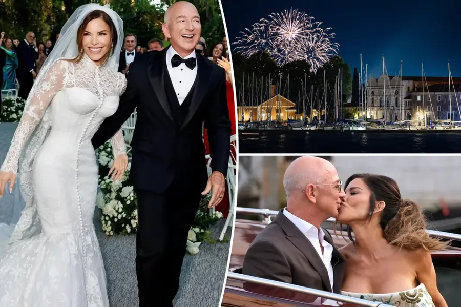 Detaje nga ceremonia madhështore mes yjesh në dasmën e Jeff Bezos