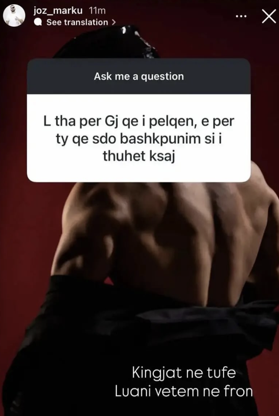 Vëmendje njerëz! Jozi sapo thumboi Ledrin!