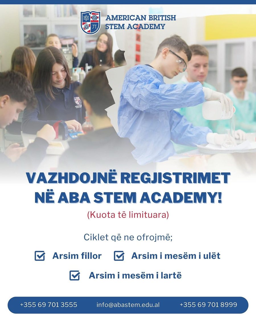 American British STEM Academy: Aty ku fillon e ardhmja