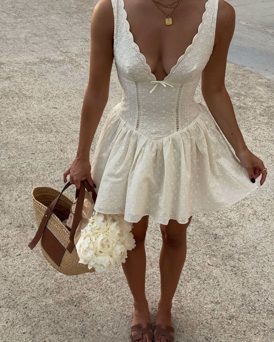 Broderie Anglaise: Stili që përmbledh gjithë ndjesinë e