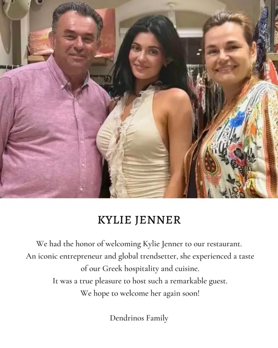 Pronari i restorantit grek u mburr me prezencën e Kylie Jenner & mori