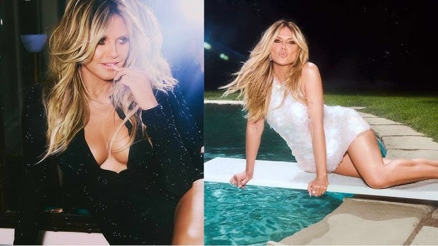 Heidi Klum thotë se rri topless para fëmijëve, me një