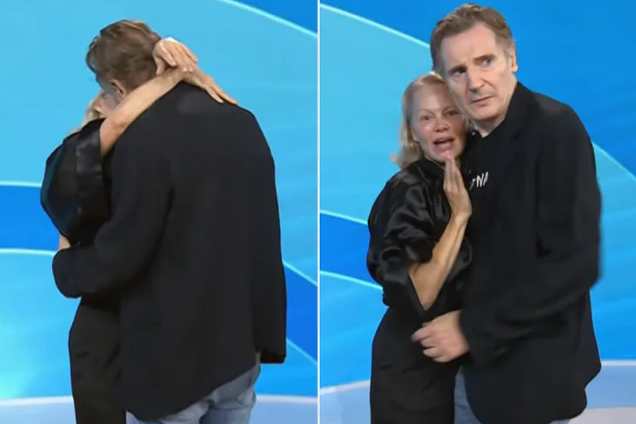Pamela Anderson dhe Liam Neeson zyrtarisht në një romancë: