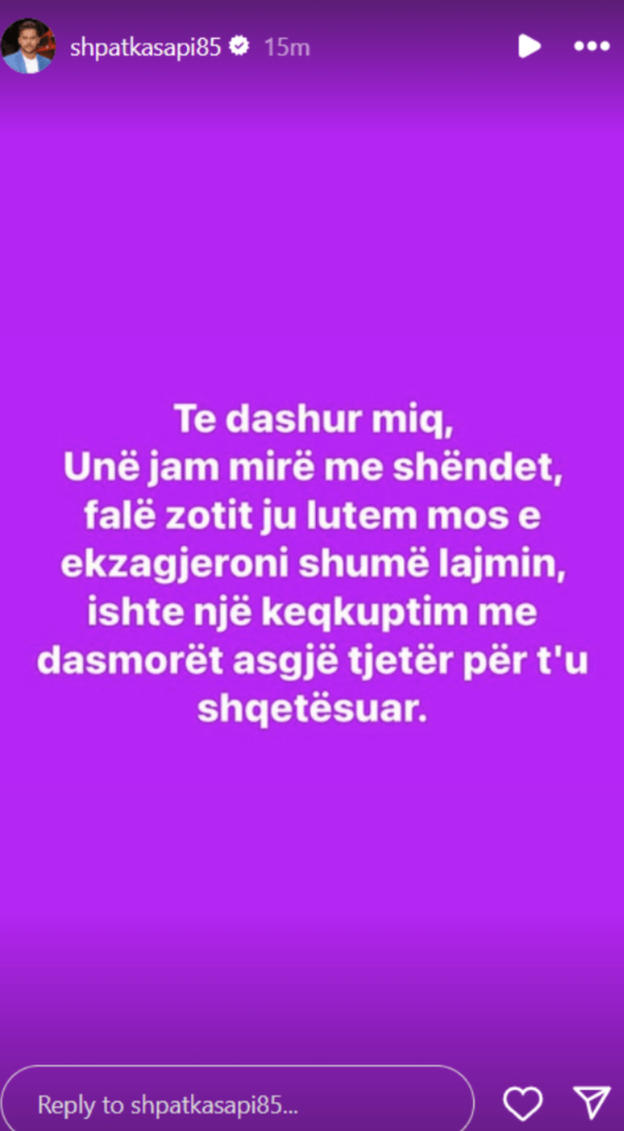 Shpat Kasapi do të na tregojë me çdo kusht që