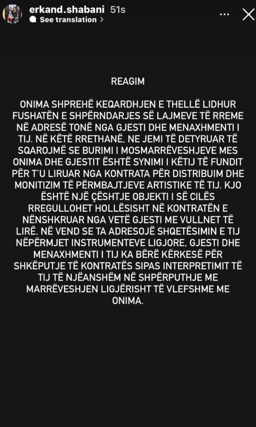 Gjesti tha se iu bë padrejtësi: Reagon drejtuesi i kompanisë