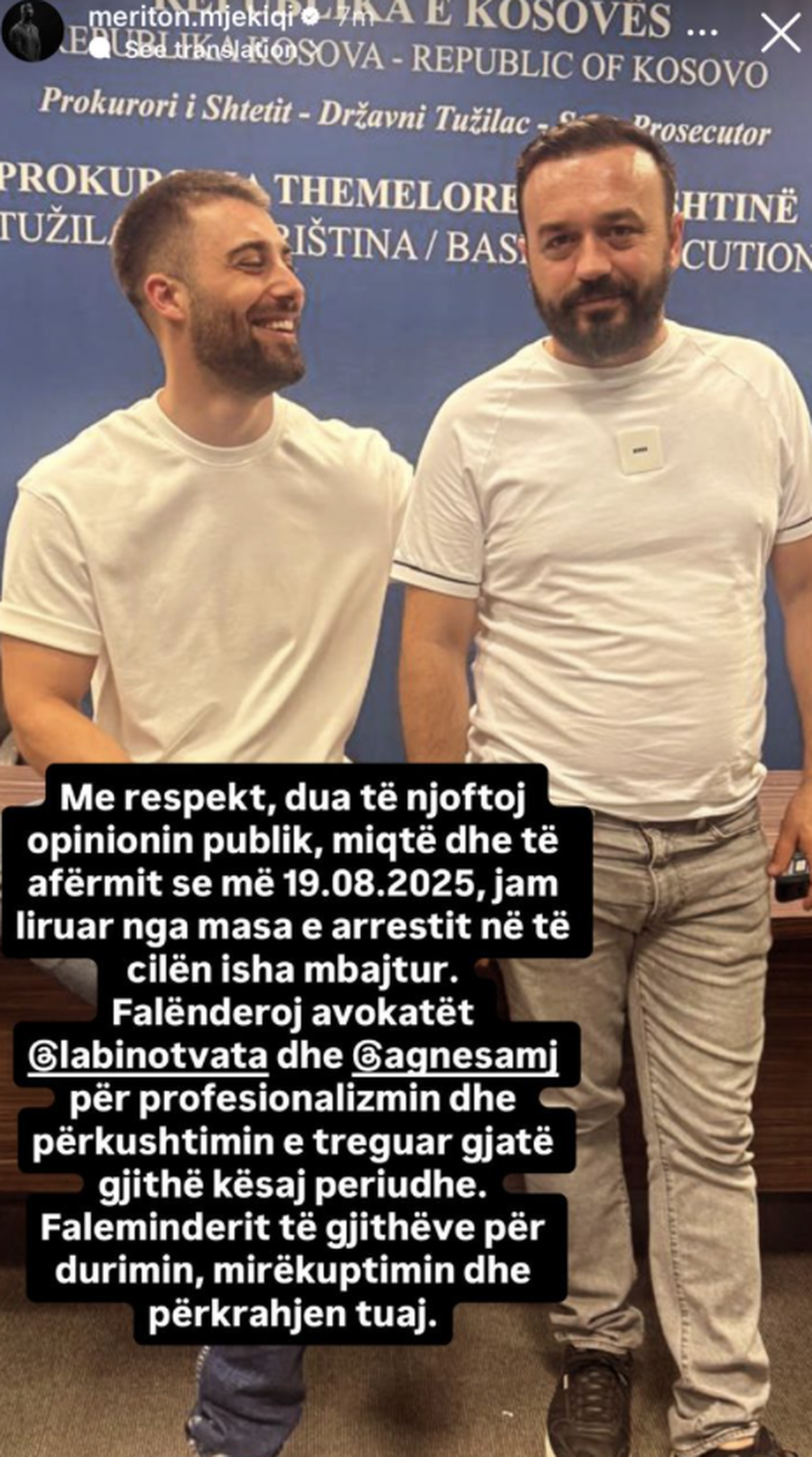 U arrestua gjatë muajit të kaluar: Merret vendimi për Meriton
