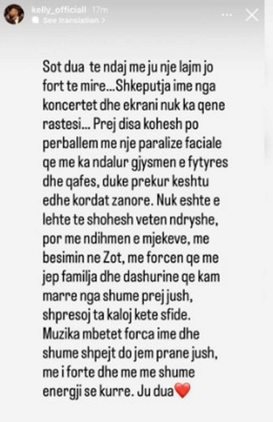 Kelly tregon sfidën shëndetësore: "Kam pësuar