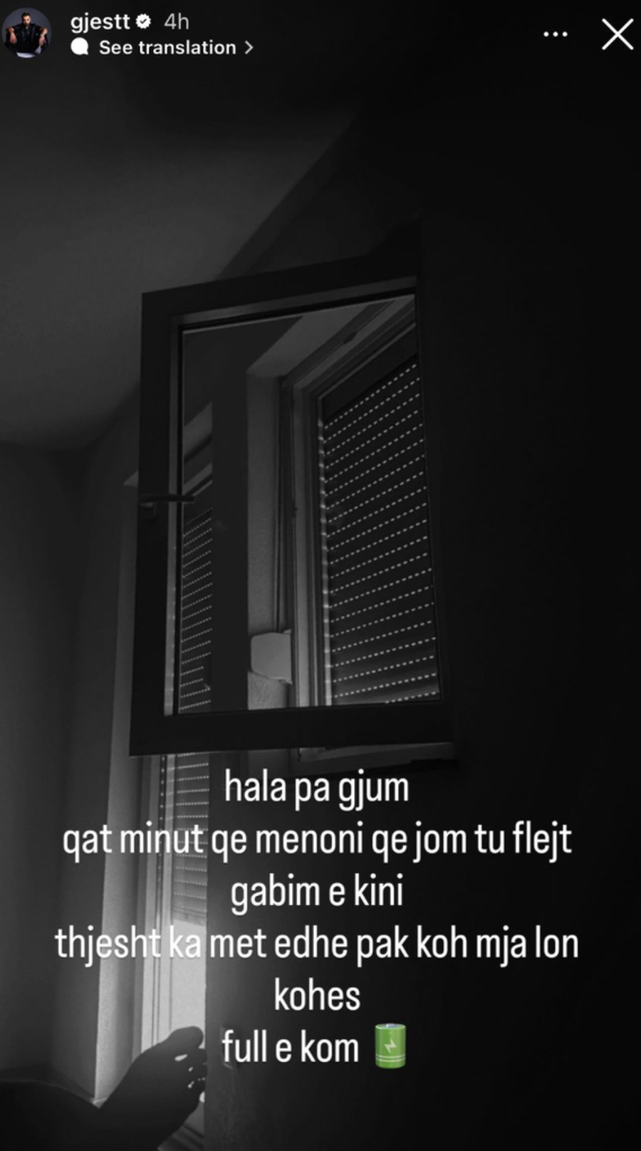 Pas gjithë dramave, postimi i ri i Gjestit na bën të
