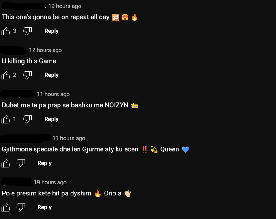 Oriola Marashi publikoi këngën e saj të parë dhe