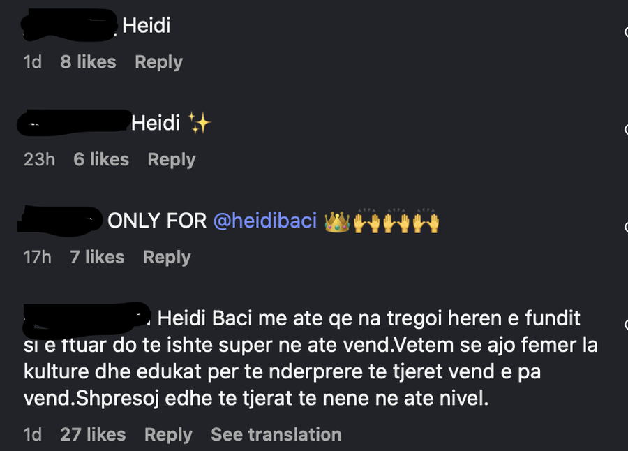 Nëse Heidin e ka zënë lemza, me shumë gjasa, kjo