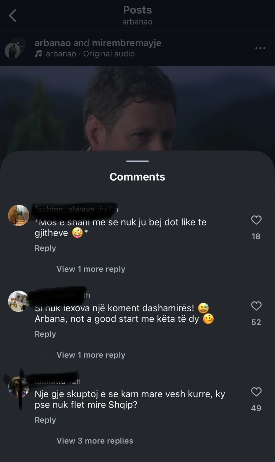 Arbana Osmani prezantoi të ftuarit e saj të parë dhe