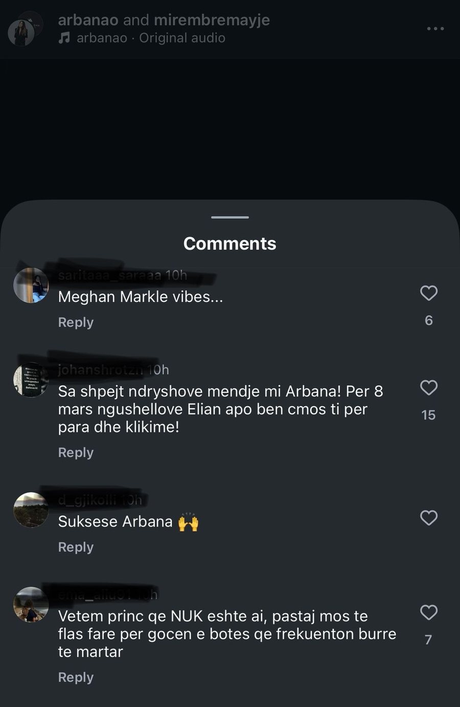 Arbana Osmani prezantoi të ftuarit e saj të parë dhe