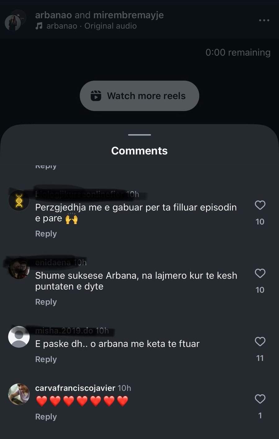 Arbana Osmani prezantoi të ftuarit e saj të parë dhe