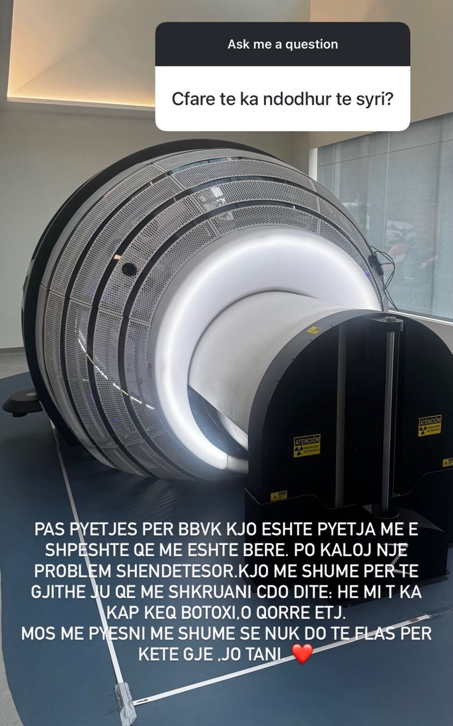 Olta Gixhari rrëfen (e bezdisur) se po përballet me një problem