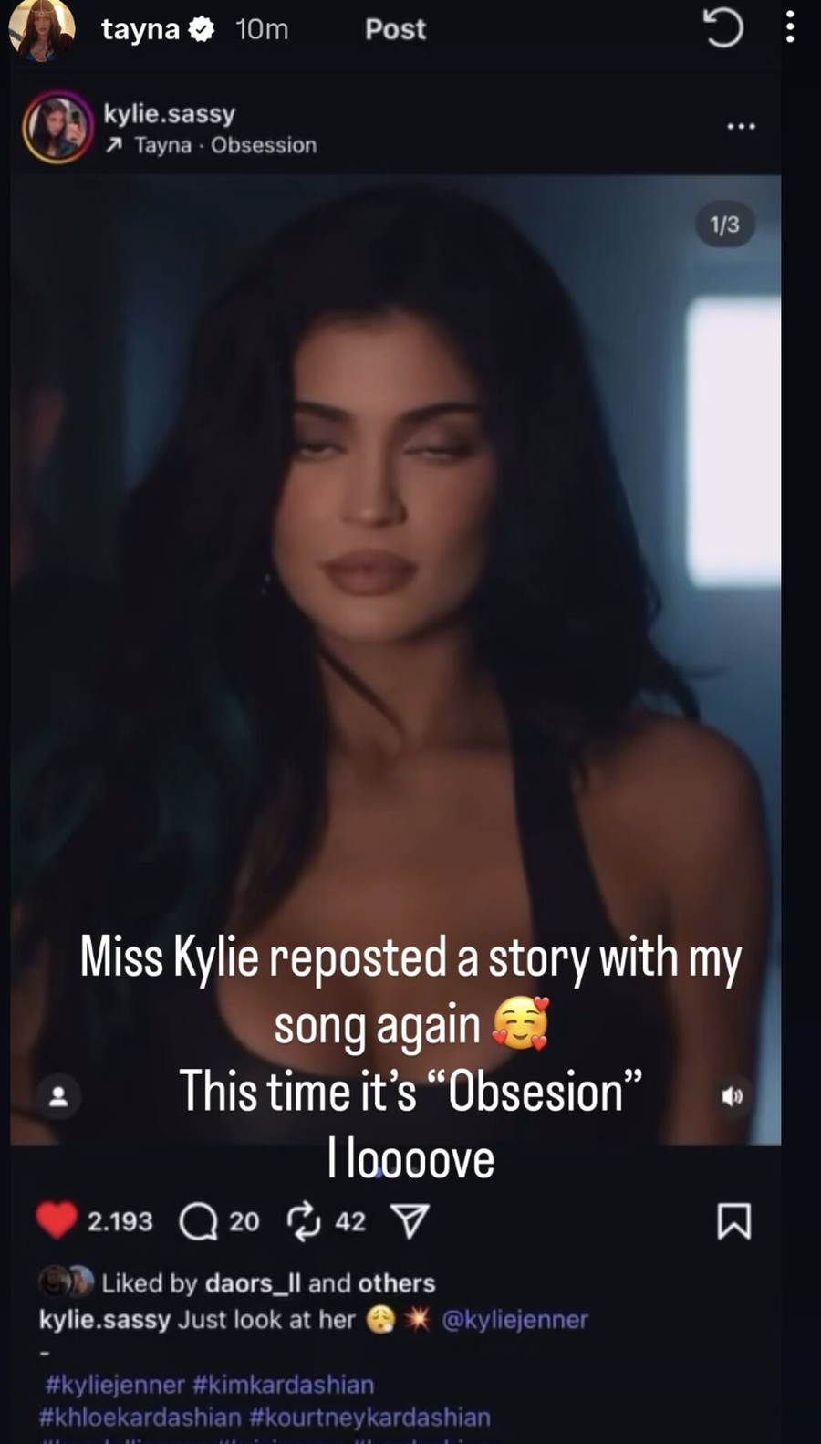 S’e prisnim, por Kylie Jenner (dora vetë) mund të jetë