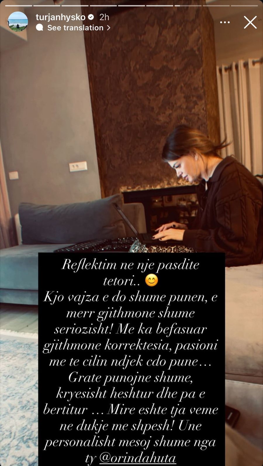 Sytë zemra :') Sikur të reflektonte çdo burrë si
