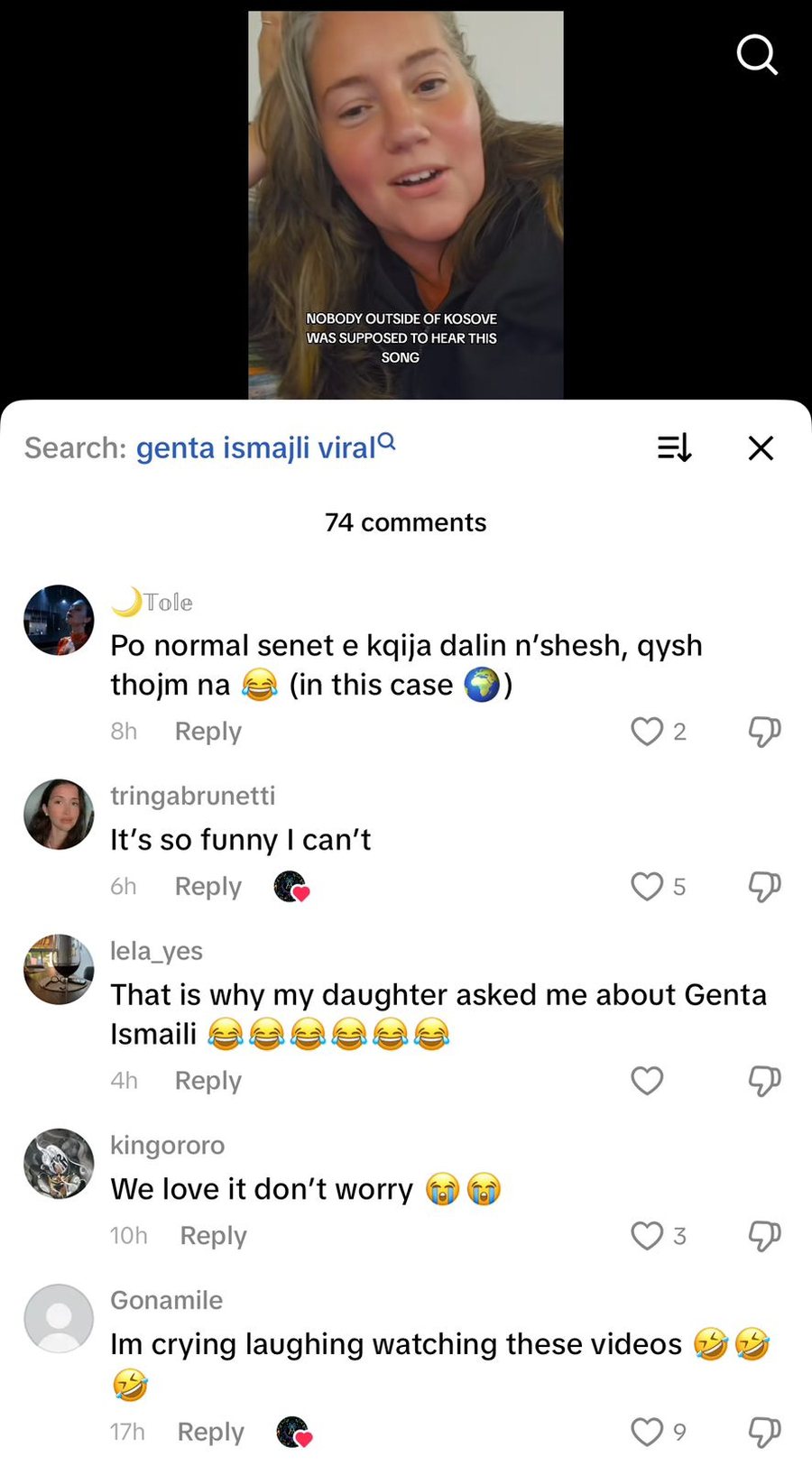 Genta Ismajli bëhet virale në botë për këngën, por