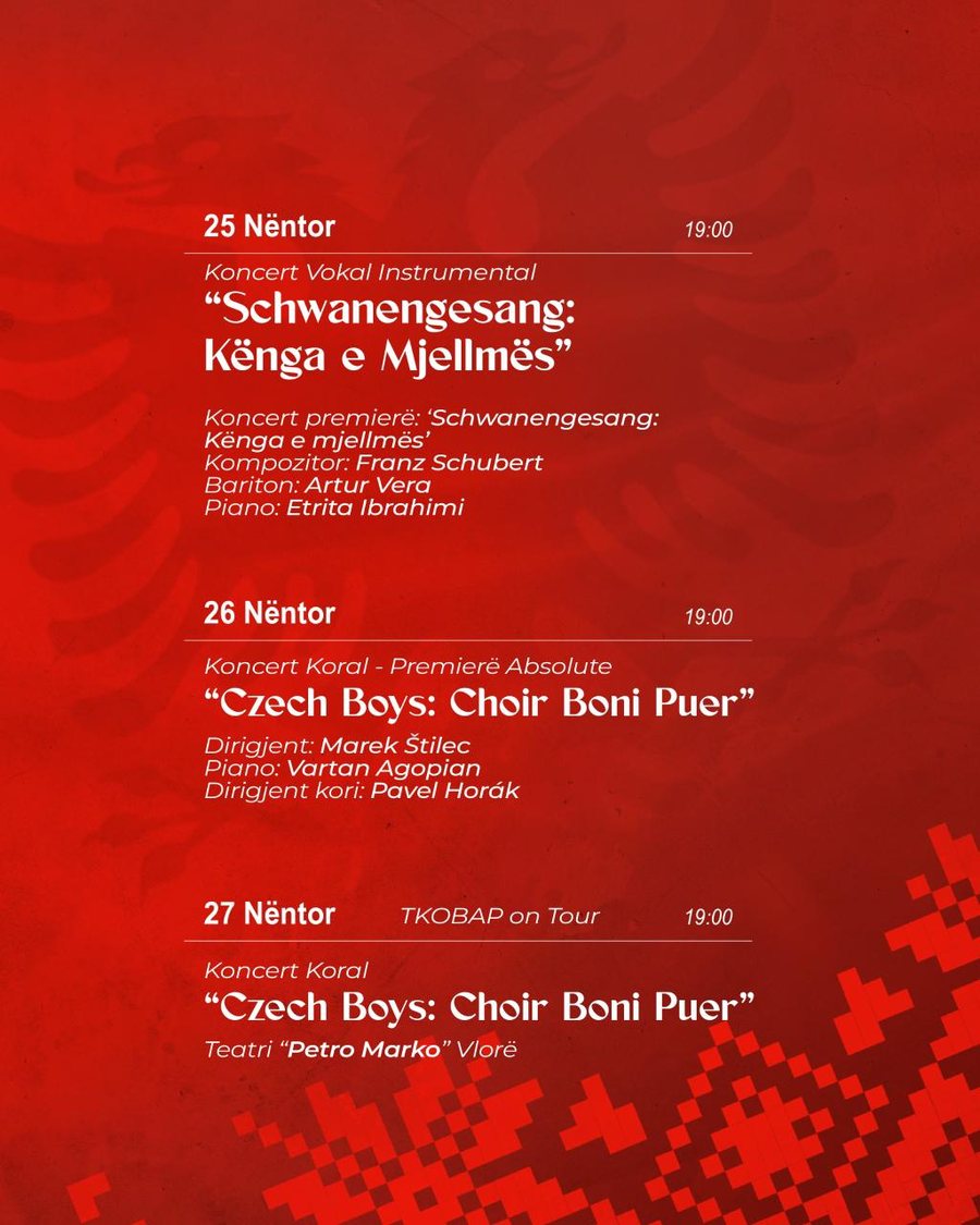 Nëntori i Krenarisë: TKOBAP Vjen me 17 Shfaqje Spektakolare për