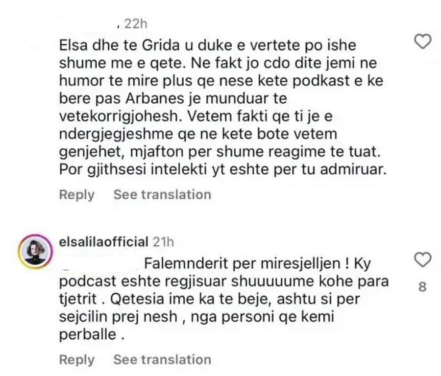 Më falni, mos Elsa Lila thumboi Arbana Osmanin?