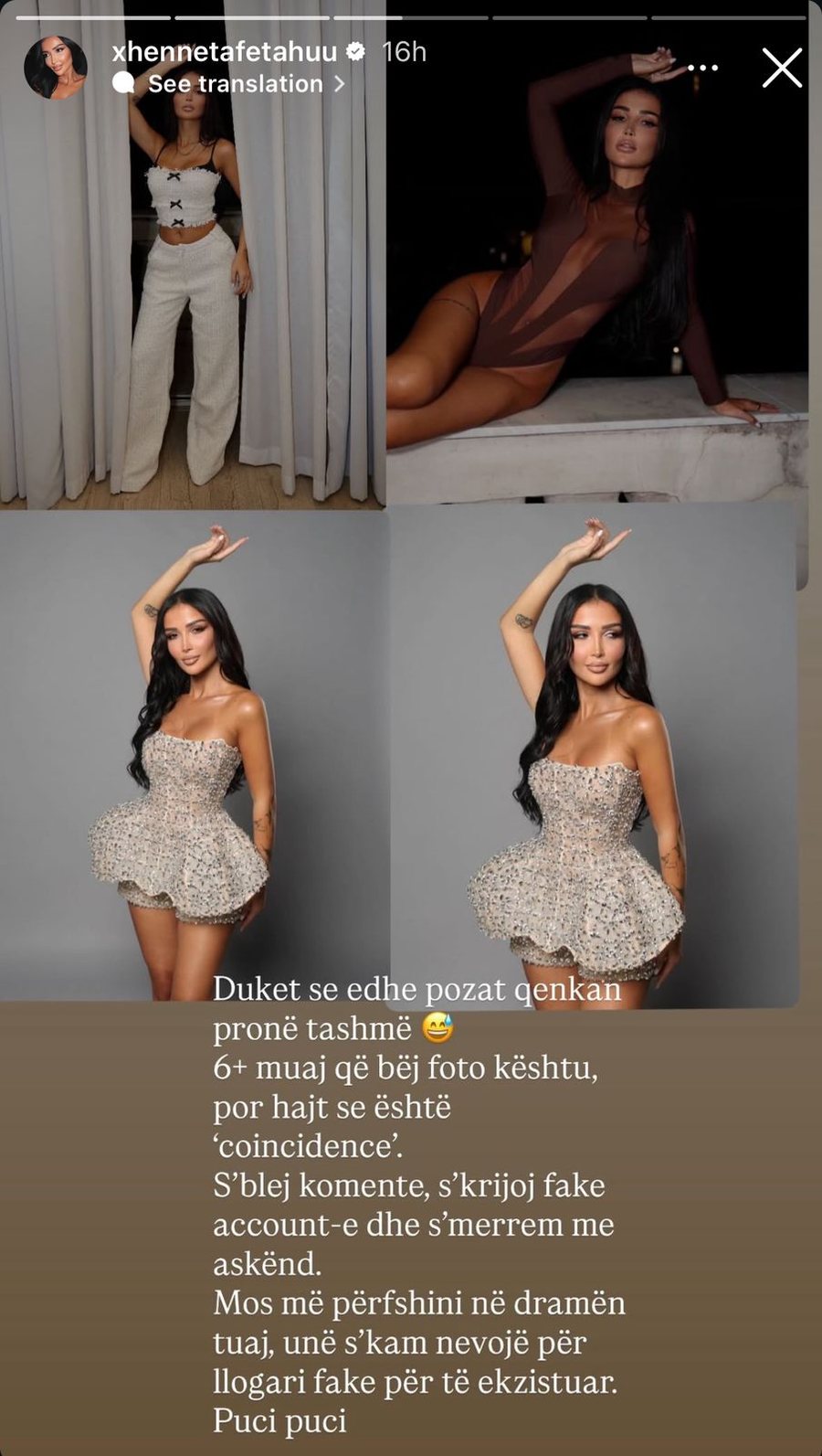 Kush bën poza më të bukura? Tjetër ngacmime mes Eglit dhe