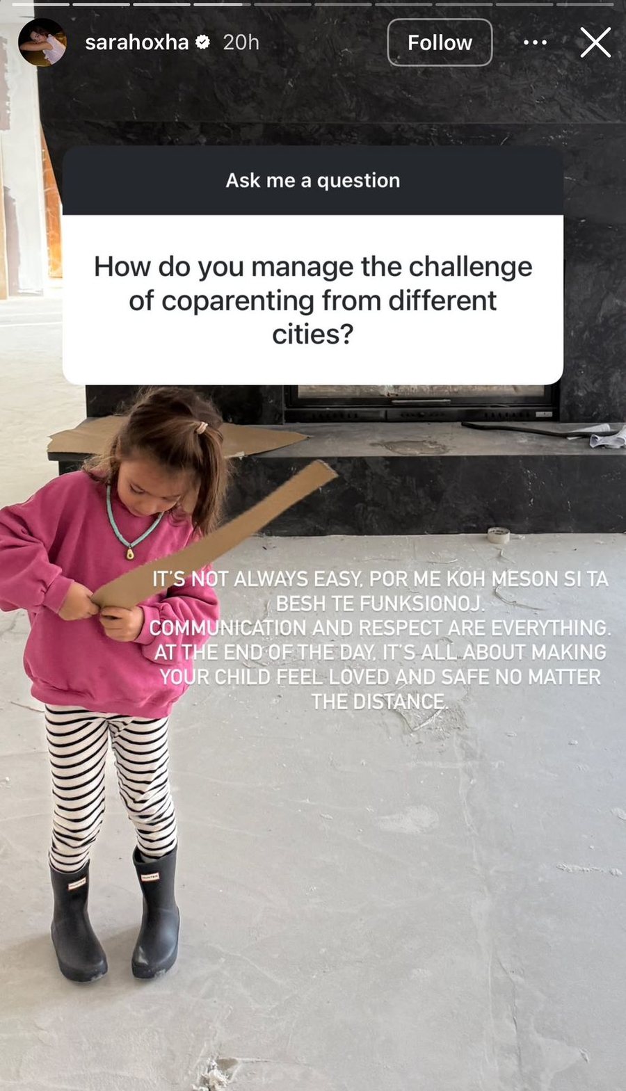 Si është bashkëprindërimi me Ledrin? Përgjigjet Sara