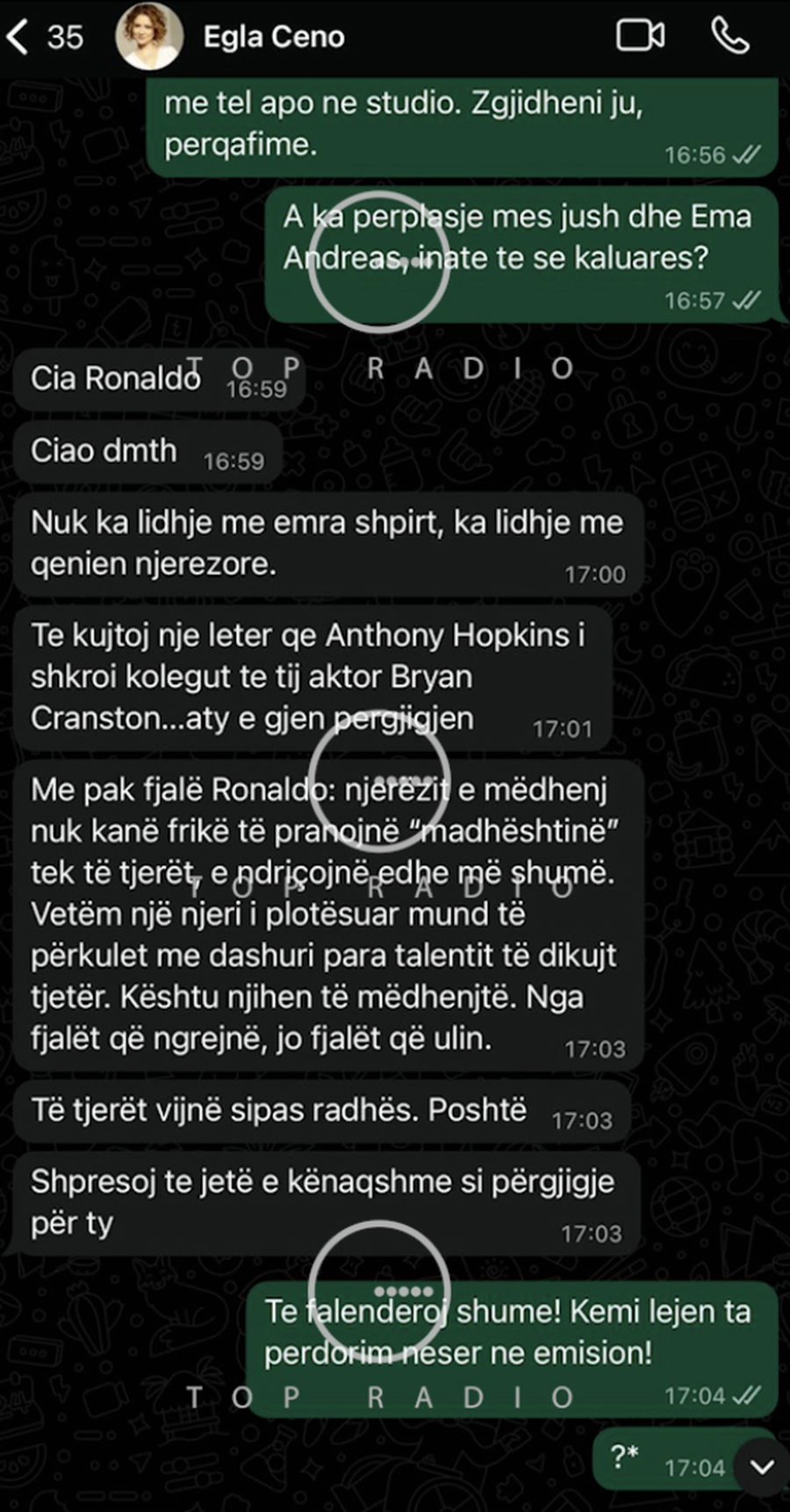 Ndërhyrja e Eglës në situatën Ema-Ermal: A ka