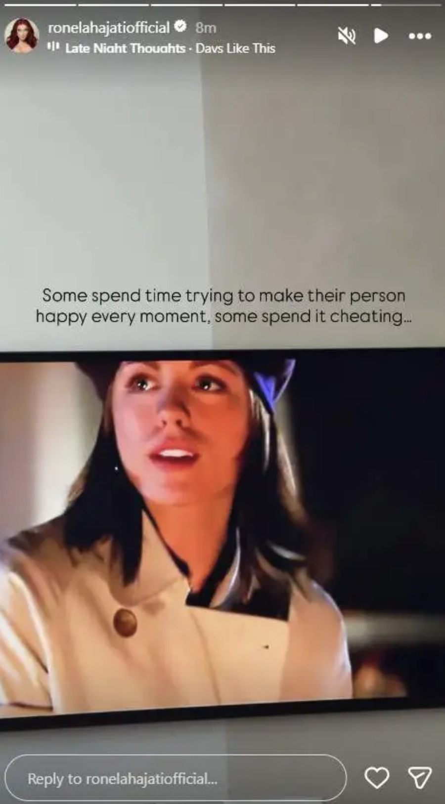 Khëm-khëm! Mos ndoshta Ronela na tregoi se ka probleme në