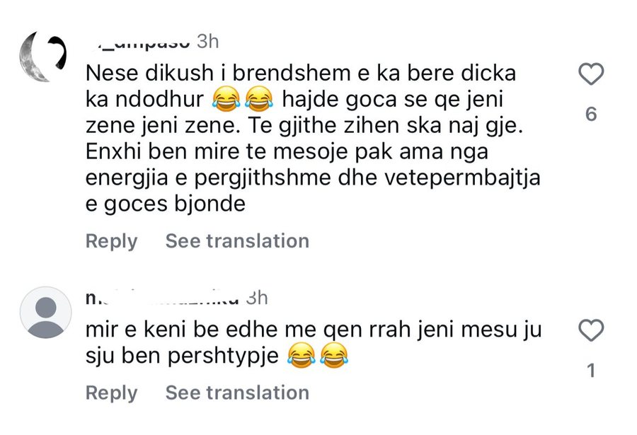 Përplasje fizike? Enxhi dhe Neada mohojnë aludimet, por njerëzit