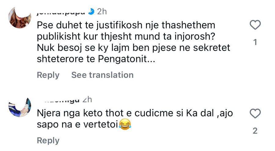 Përplasje fizike? Enxhi dhe Neada mohojnë aludimet, por njerëzit