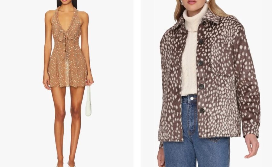 Nëse të pëlqejnë printet e kafshëve në rroba, do