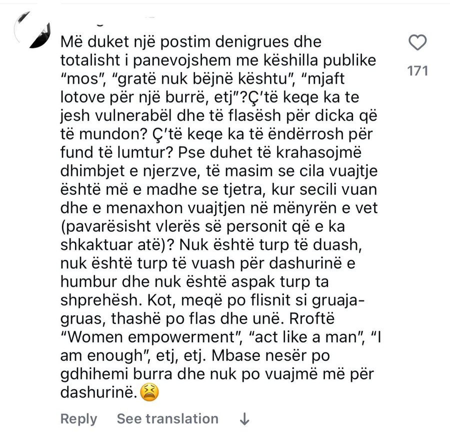 Lexova një letër publike për Enada Hoxhën dhe nuk munda