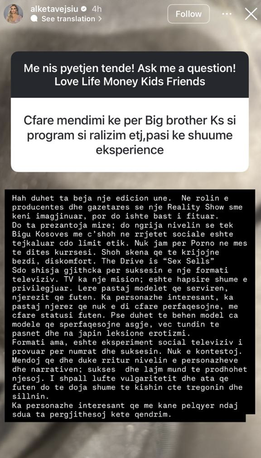 Dramë e re! Olsa i kundërpërgjigjet Alketës: