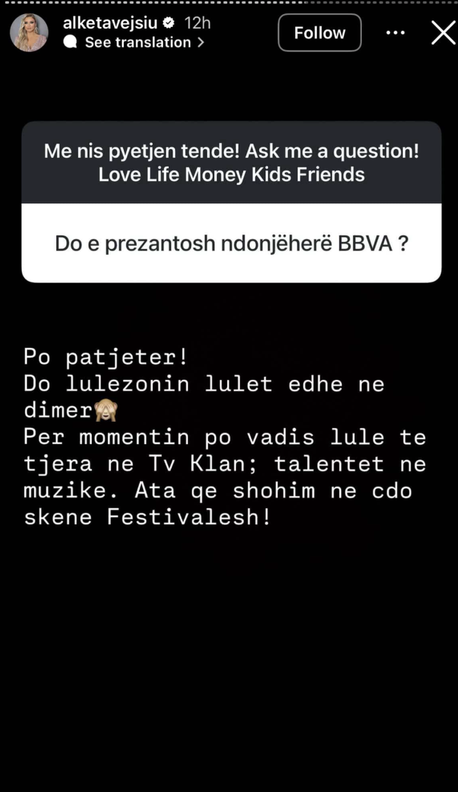 “A do ta prezantonte ndonjëherë “Big Brother-in?”: