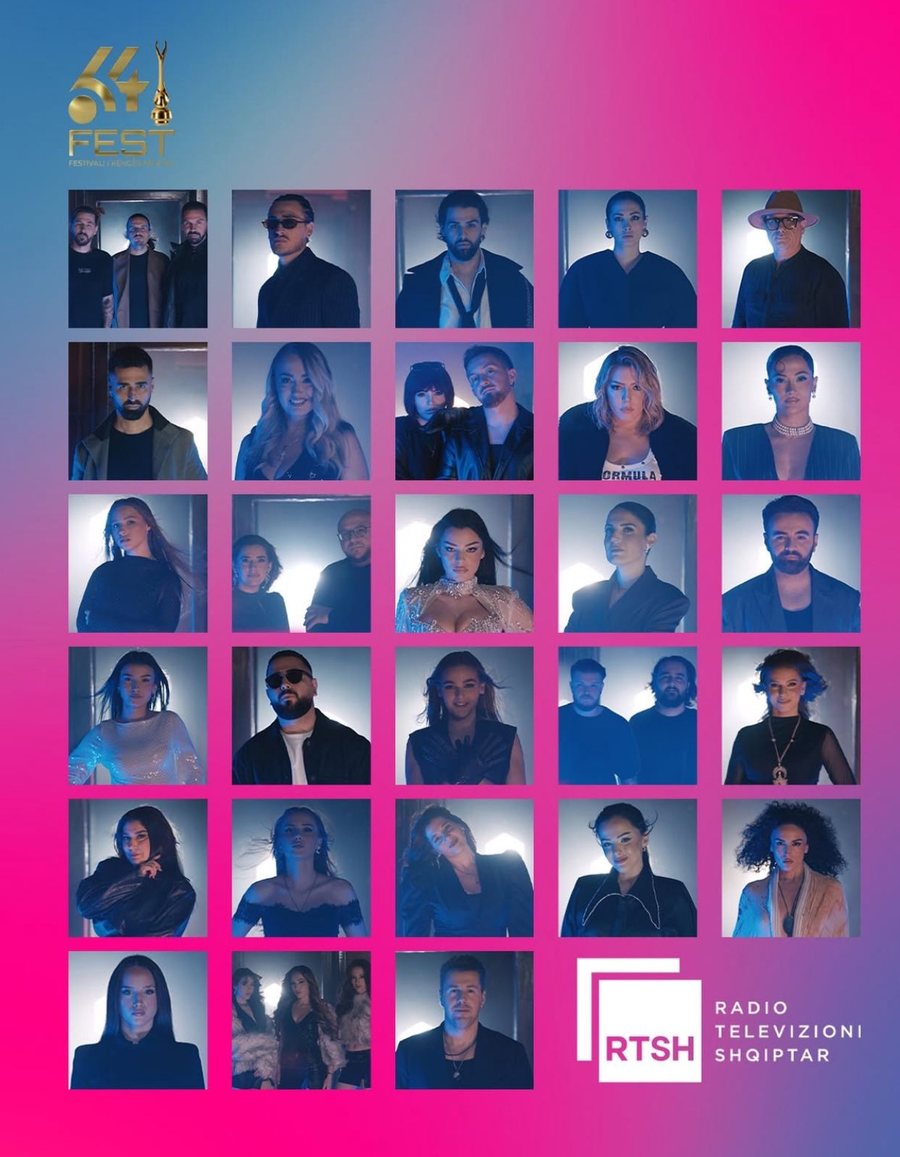 “Festivali i Këngës 64”: Publikohen 28 këngët