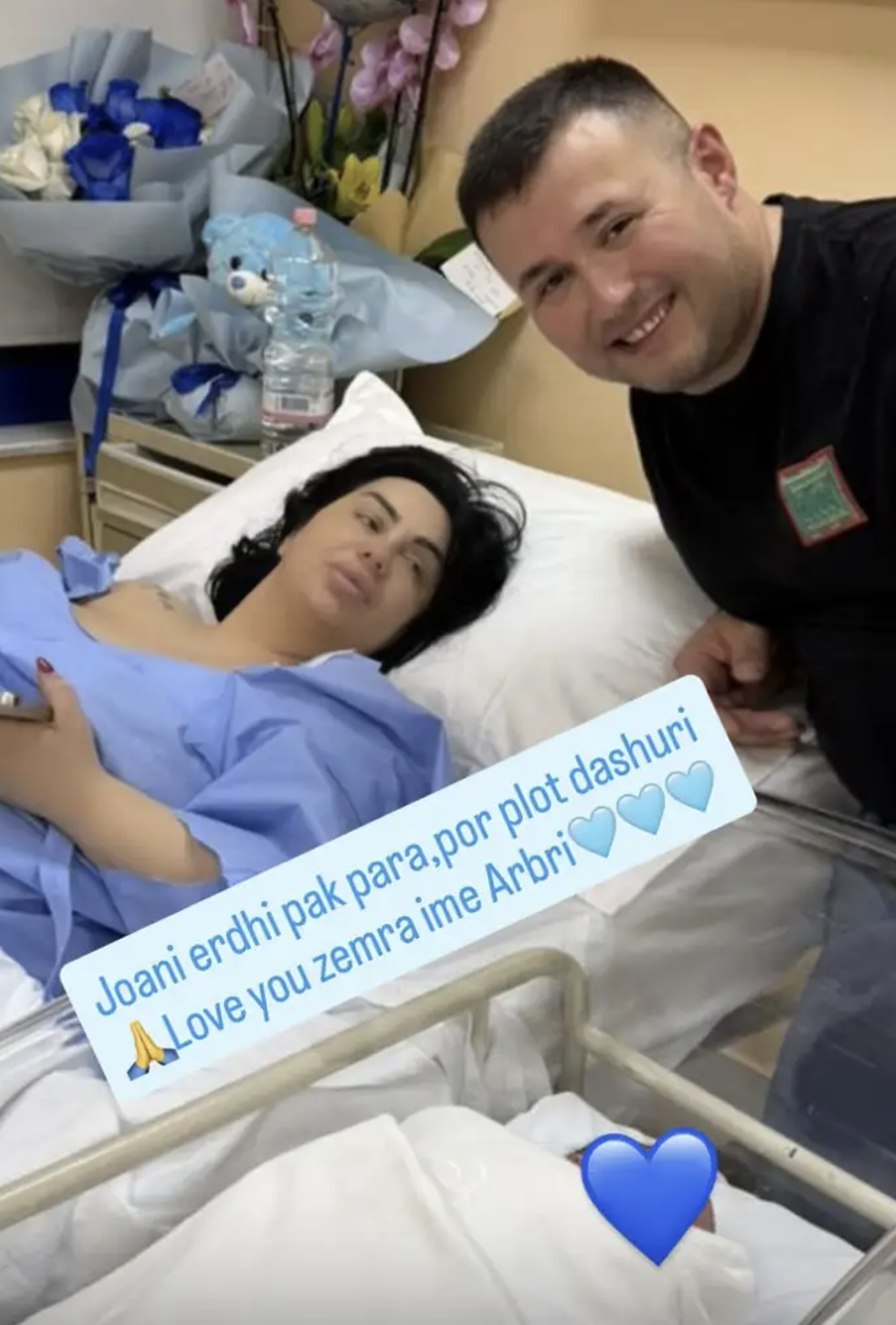 Genta Gjalpi, nënë për herë të parë!