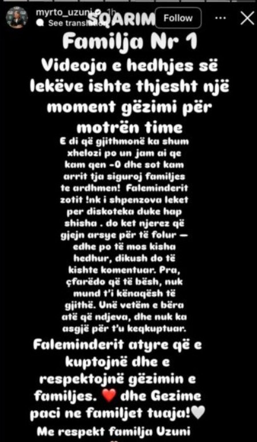 Hodhi para në dasmën e motrës: Myrto Uzuni reagon