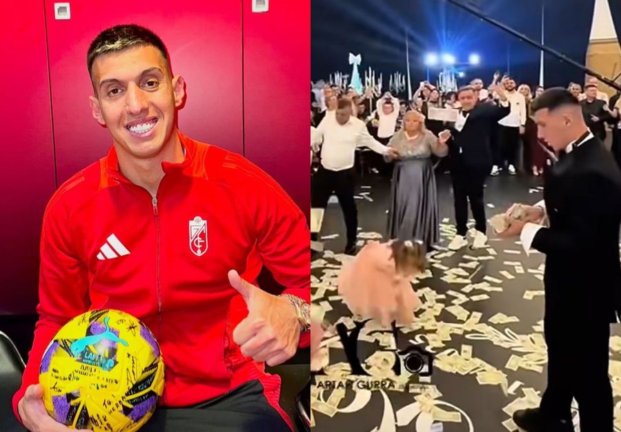 Hodhi para në dasmën e motrës: Myrto Uzuni reagon