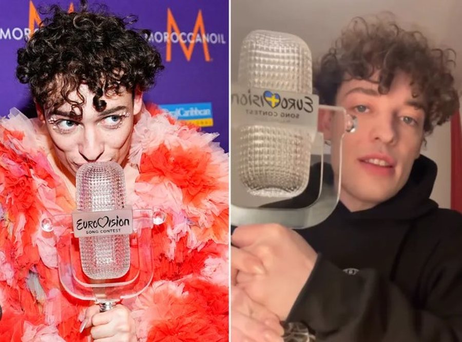 Pse fituesi i Eurovision-it ktheu trofeun?