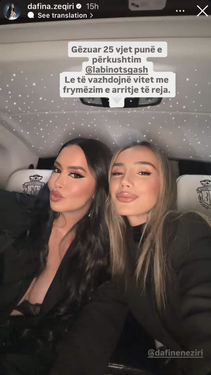 "Jam rritur me ty, je rritur edhe ti me Labin", Dafina Zeqiri dhe
