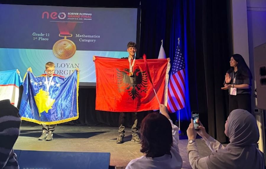 Nx&euml;n&euml;si nga C&euml;rriku fiton medalje ari n&euml; Olimpiad&euml;n