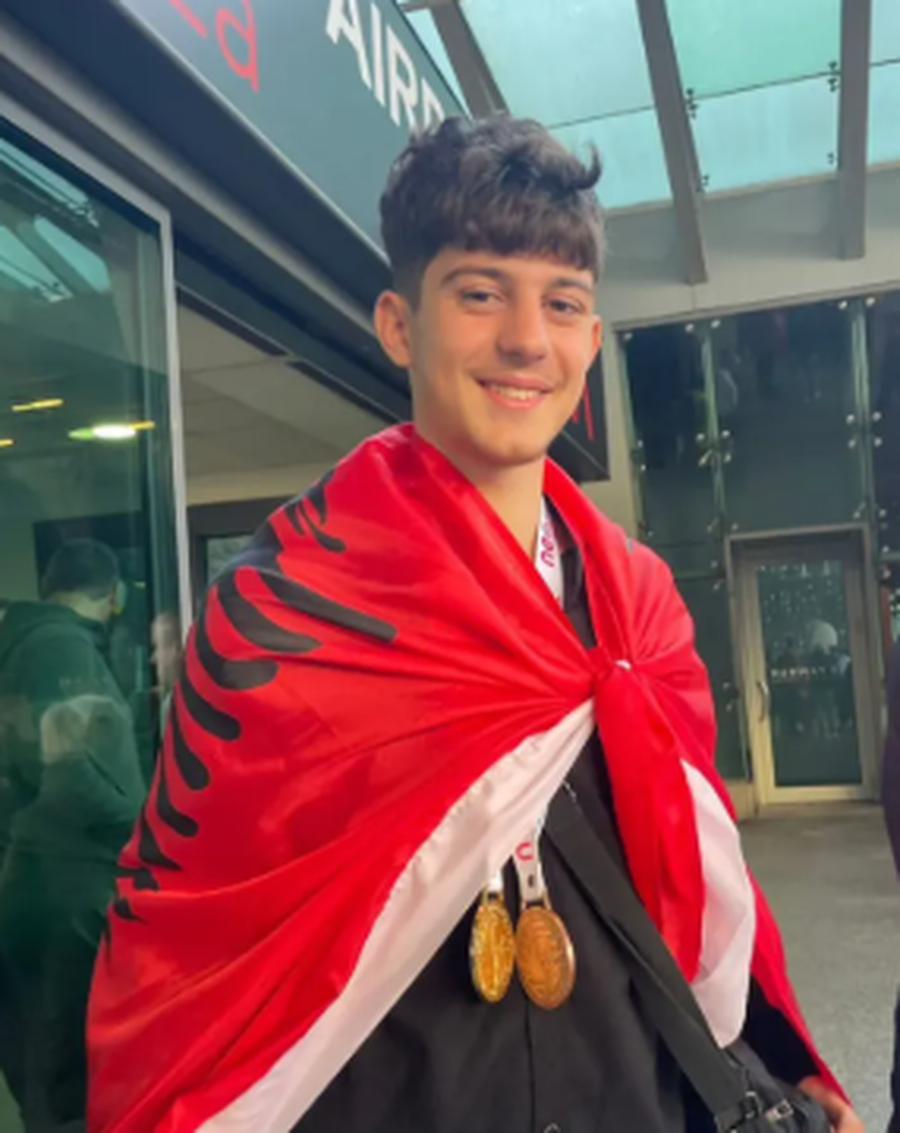 Nx&euml;n&euml;si nga C&euml;rriku fiton medalje ari n&euml; Olimpiad&euml;n