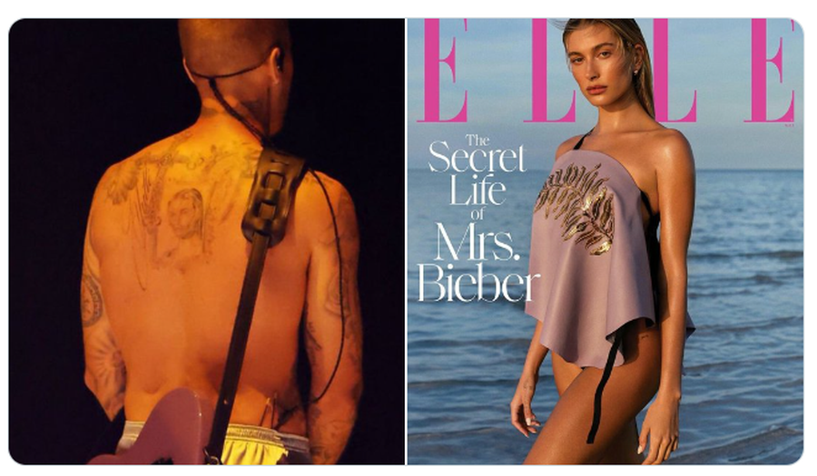 Justin Bieber u shfaq n&euml; Grammy me nj&euml; tatuazh p&euml;r Hailey-n dhe