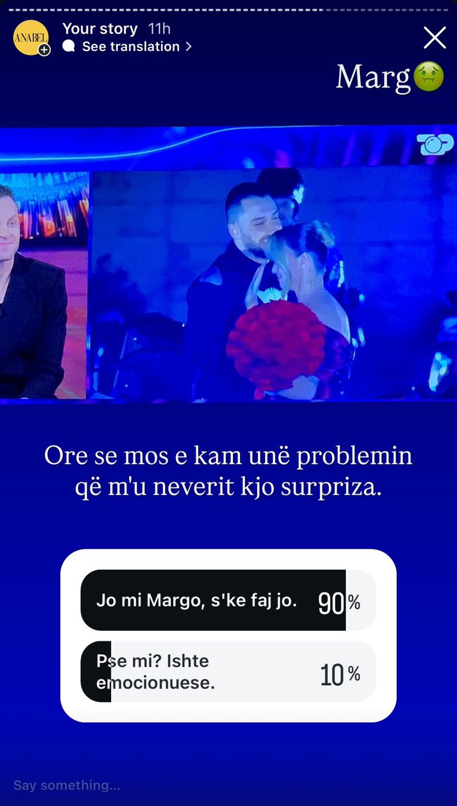 P&euml;r ty q&euml; fjete her&euml;t: Momentet ky&ccedil;e n&euml;